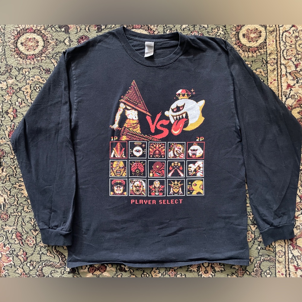 Horror Icons Fighting Game Player Select by The Yetee